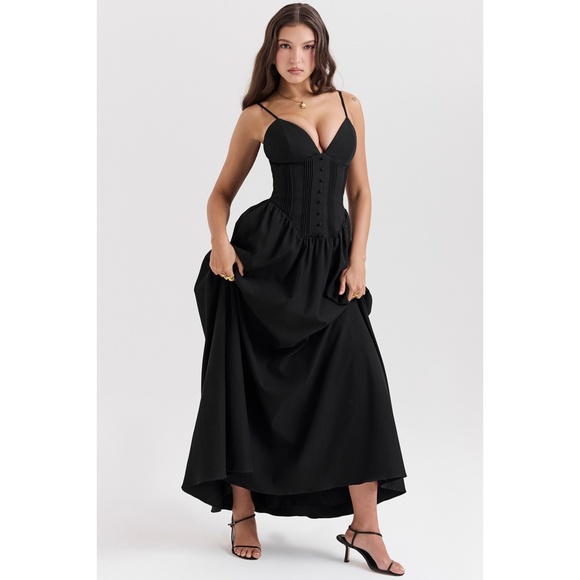 NEW House of CB Lova Dress Black XS - Picture 10 of 15